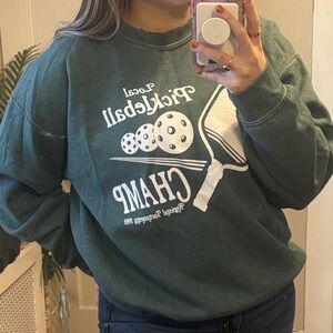 🧡 Sweet Claire Pickleball Graphic Crewneck